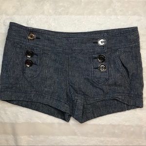 Express Elegant Grey Shorts